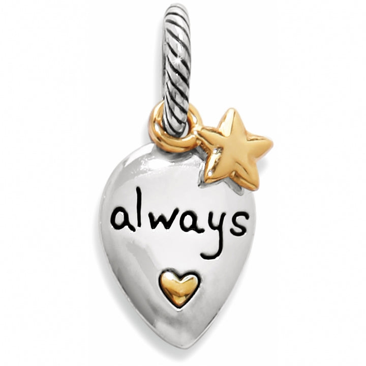 BELIEVE CHARM - SILVER-GOLD