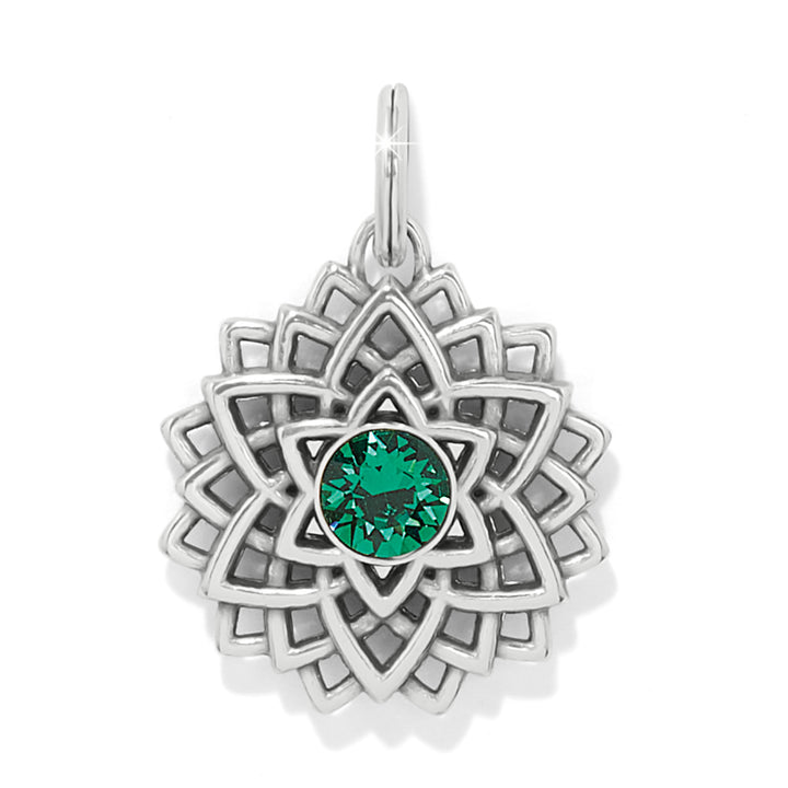 Serenity Amulet - Silver-Emerald