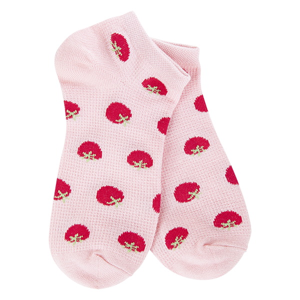 WORLD'S SOFTEST GARDEN LOW SOCKS - TOMATO