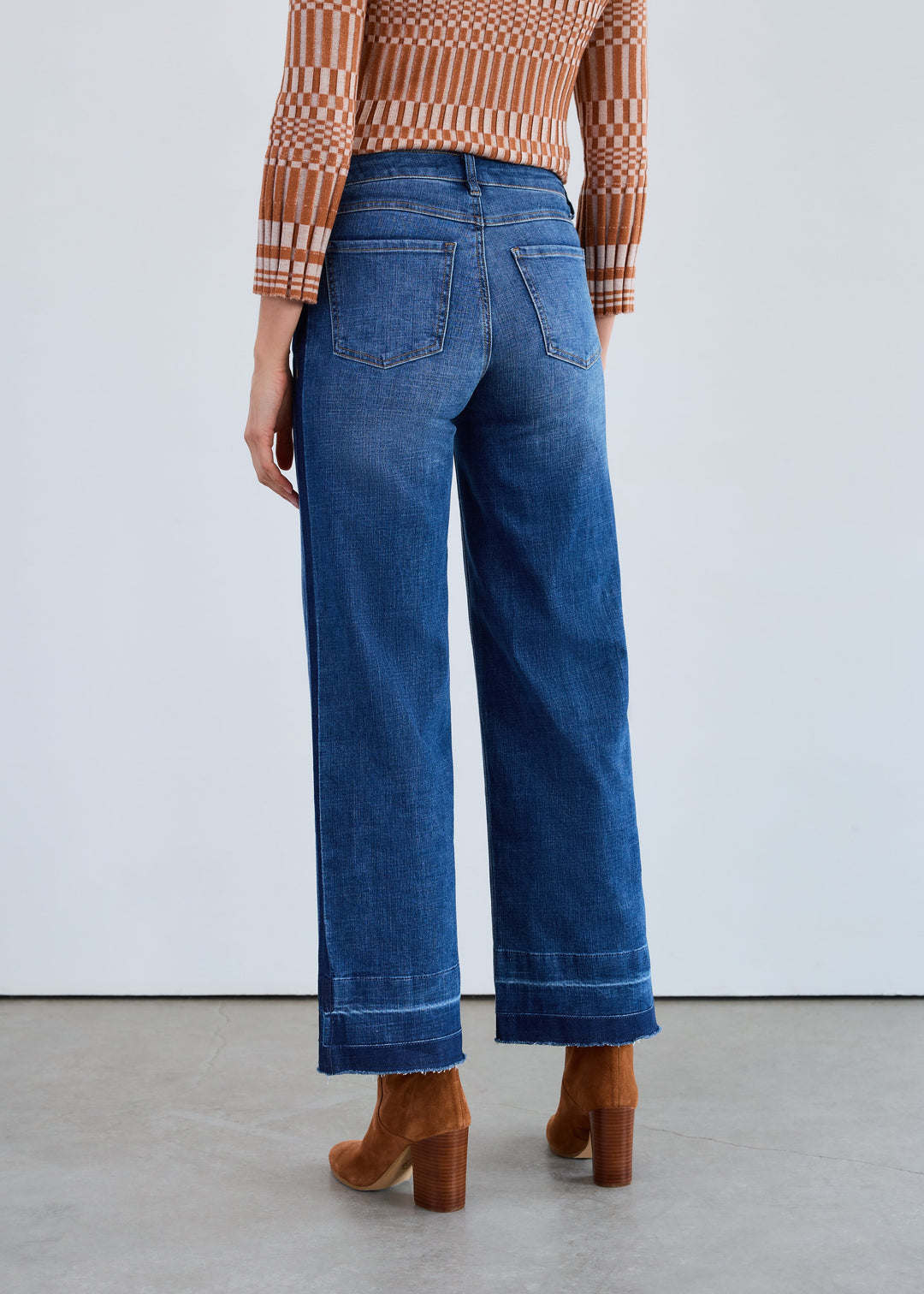 FDJ OLIVIA WIDE LEG JEANS - MEDIUM