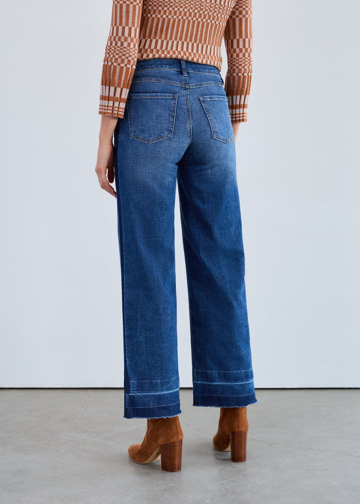 FDJ OLIVIA WIDE LEG JEANS - MEDIUM