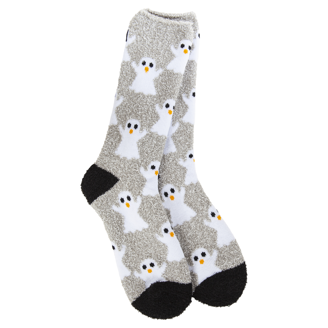 WORLD'S SOFTEST COZY CREW SOCKS - GHOSTLY
