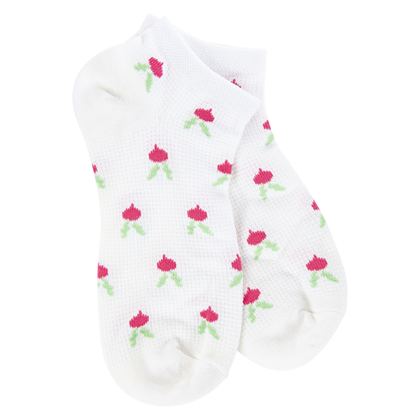 WORLD'S SOFTEST GARDEN LOW SOCKS - RADISH
