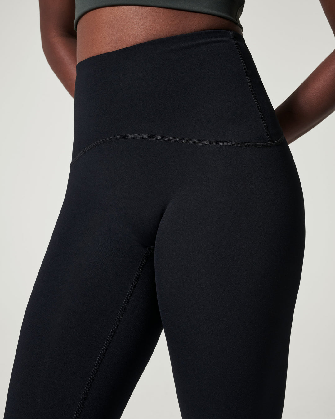 BOOTY BOOST FLARE YOGA PANTS - BLACK