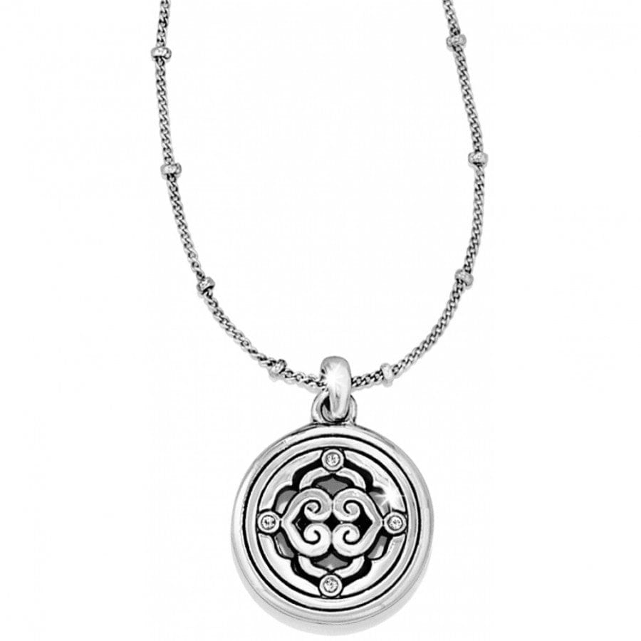 INTRIGUE REVERSIBLE PETITE NECKLACE - SILVER-GOLD