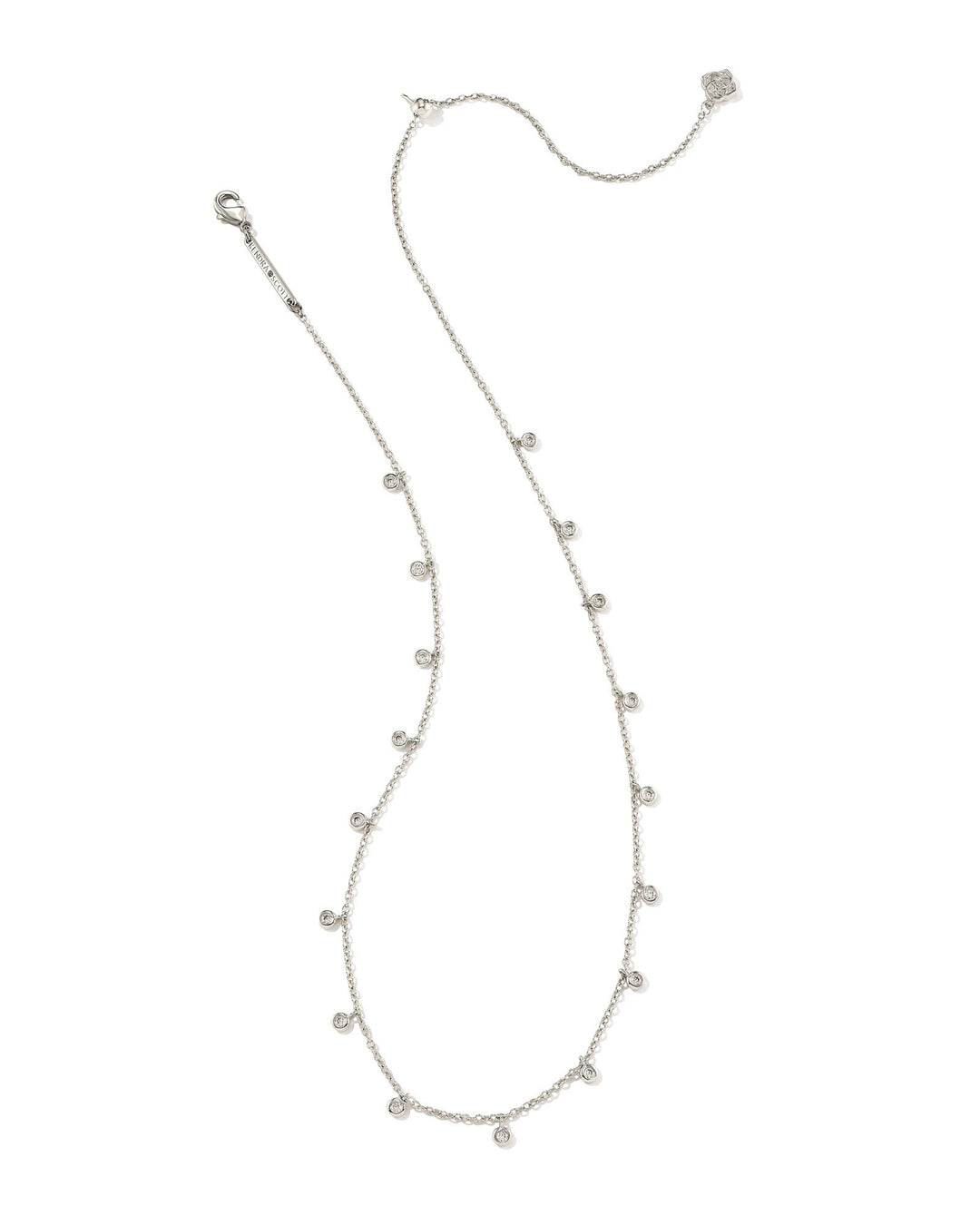 KENDRA SCOTT AMELIA CHAIN NECKLACE - SILVER