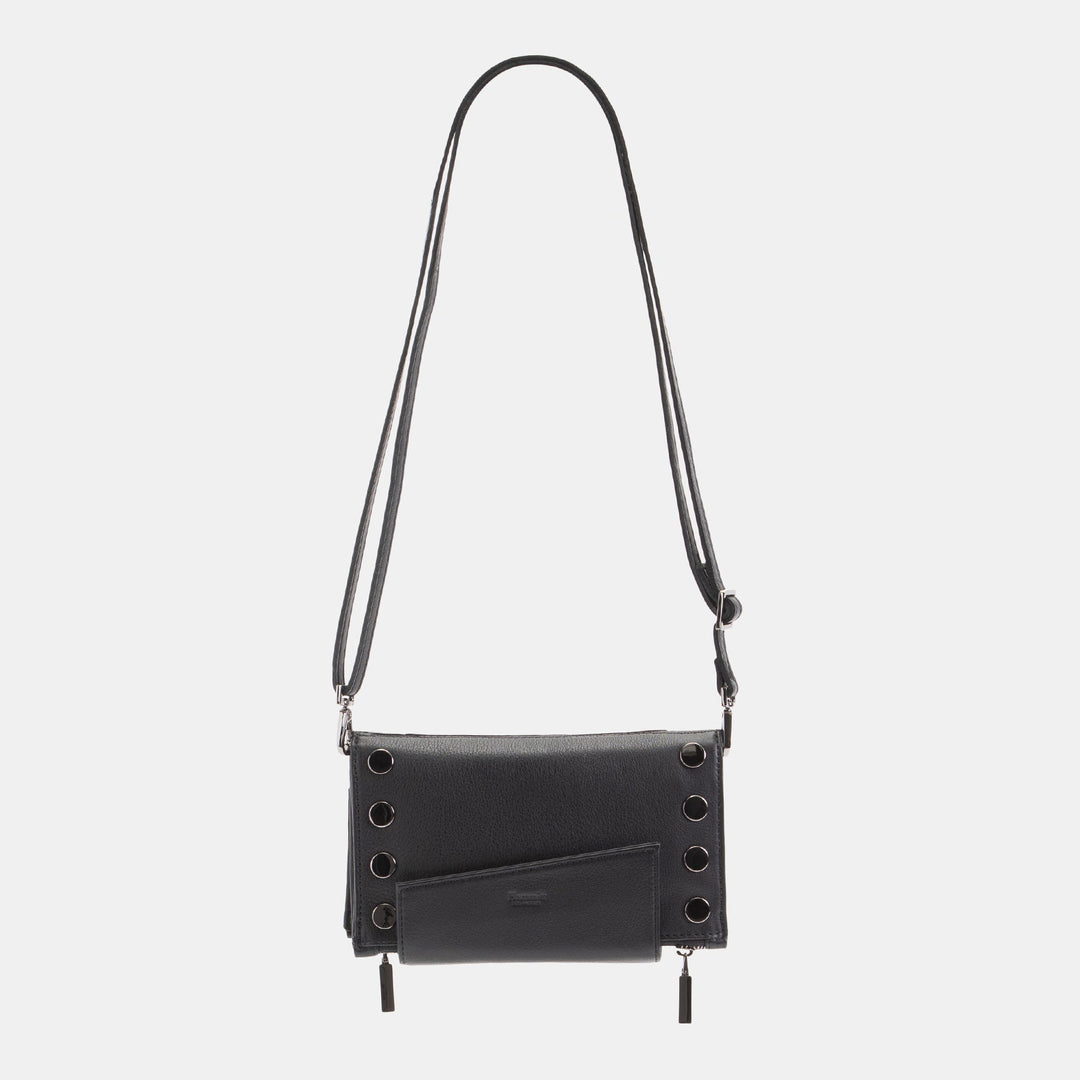 HAMMITT LEVY CROSSBODY - BLACK/GUNMETAL