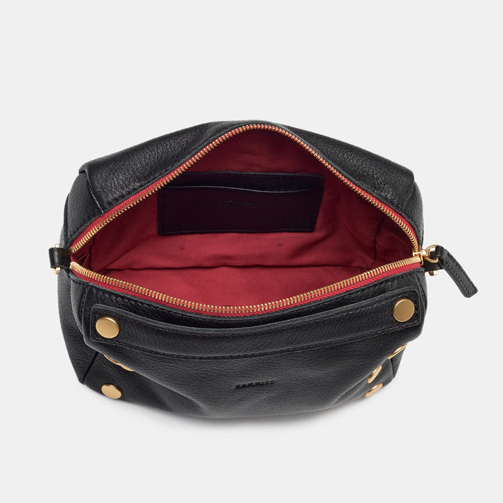 HAMMITT EVAN CROSSBODY SMALL - BLACK/BRUSHED GOLD
