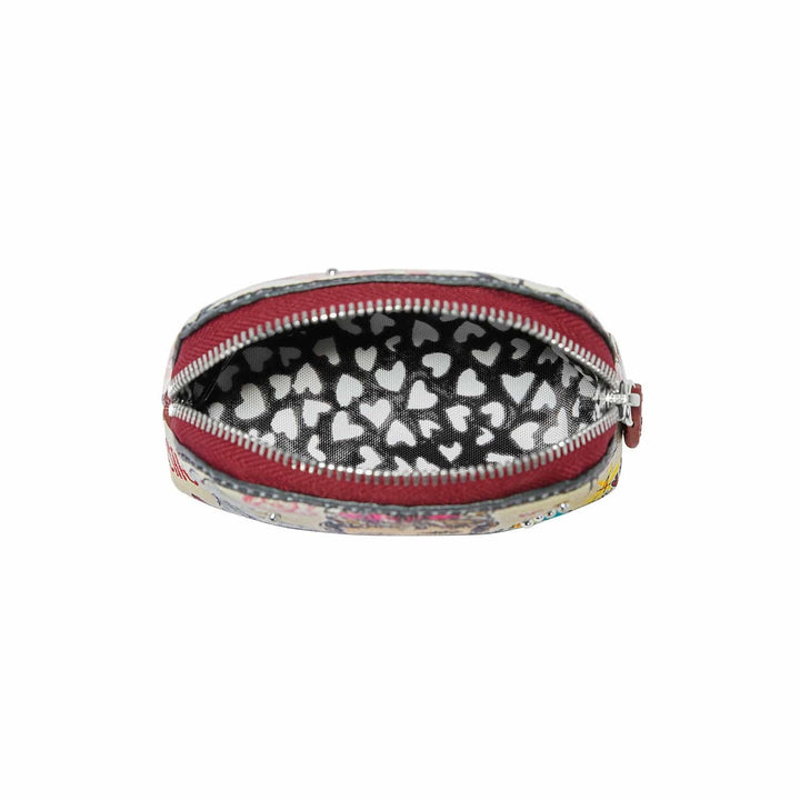 PARIS BLOOMS MINI COIN PURSE - MULTI