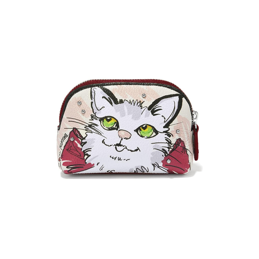 PARIS BLOOMS MINI COIN PURSE - MULTI