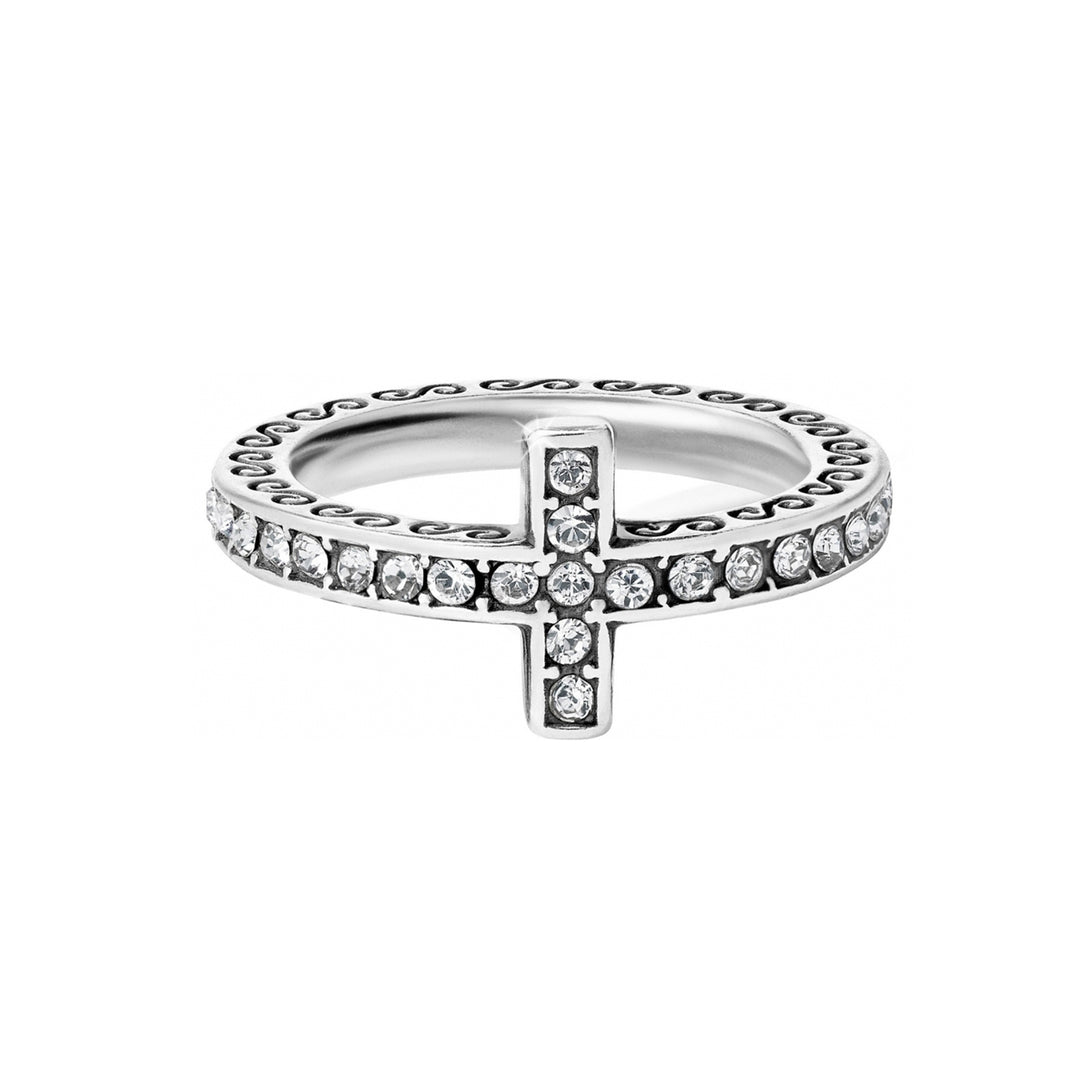 STARRY NIGHT CROSS RING - 9