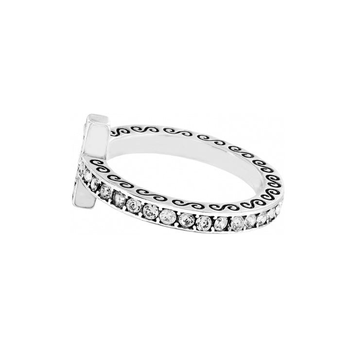 STARRY NIGHT CROSS RING - 6