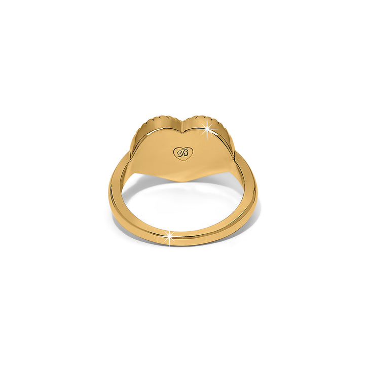 Illumina Celeste Heart Ring - Gold - Size 6