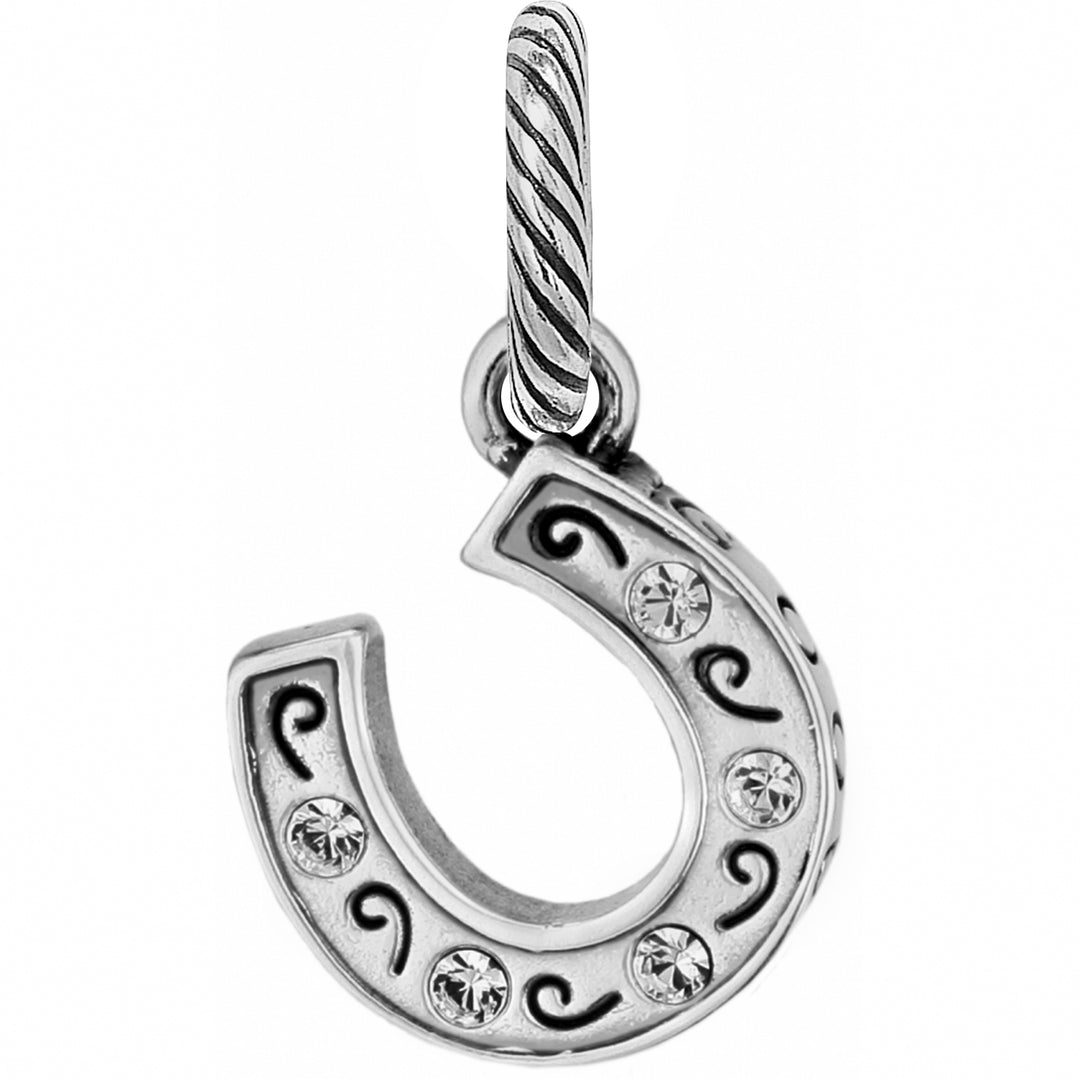 LUCKY HORSESHOE CHARM - SILVER