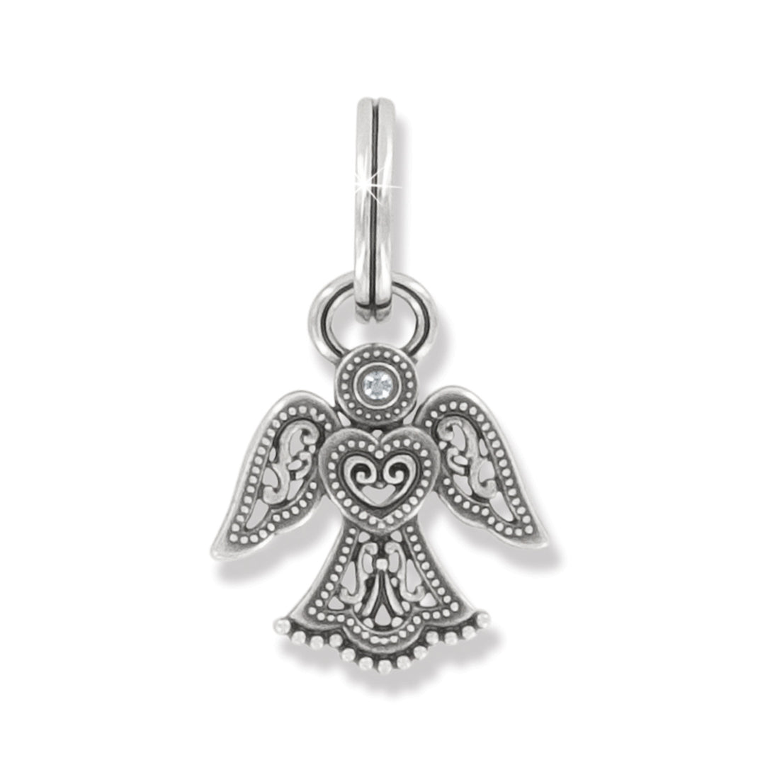 LOVING ANGEL CHARM - SILVER-GOLD