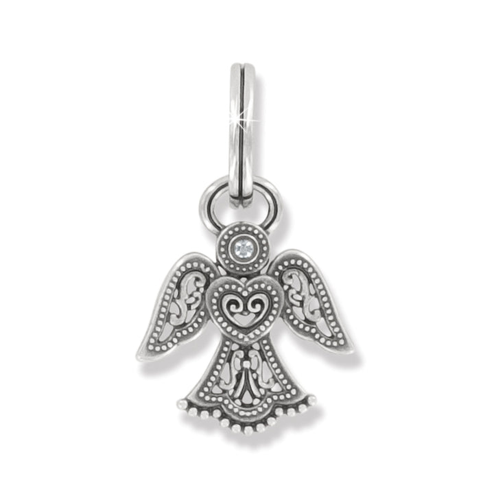 LOVING ANGEL CHARM - SILVER-GOLD