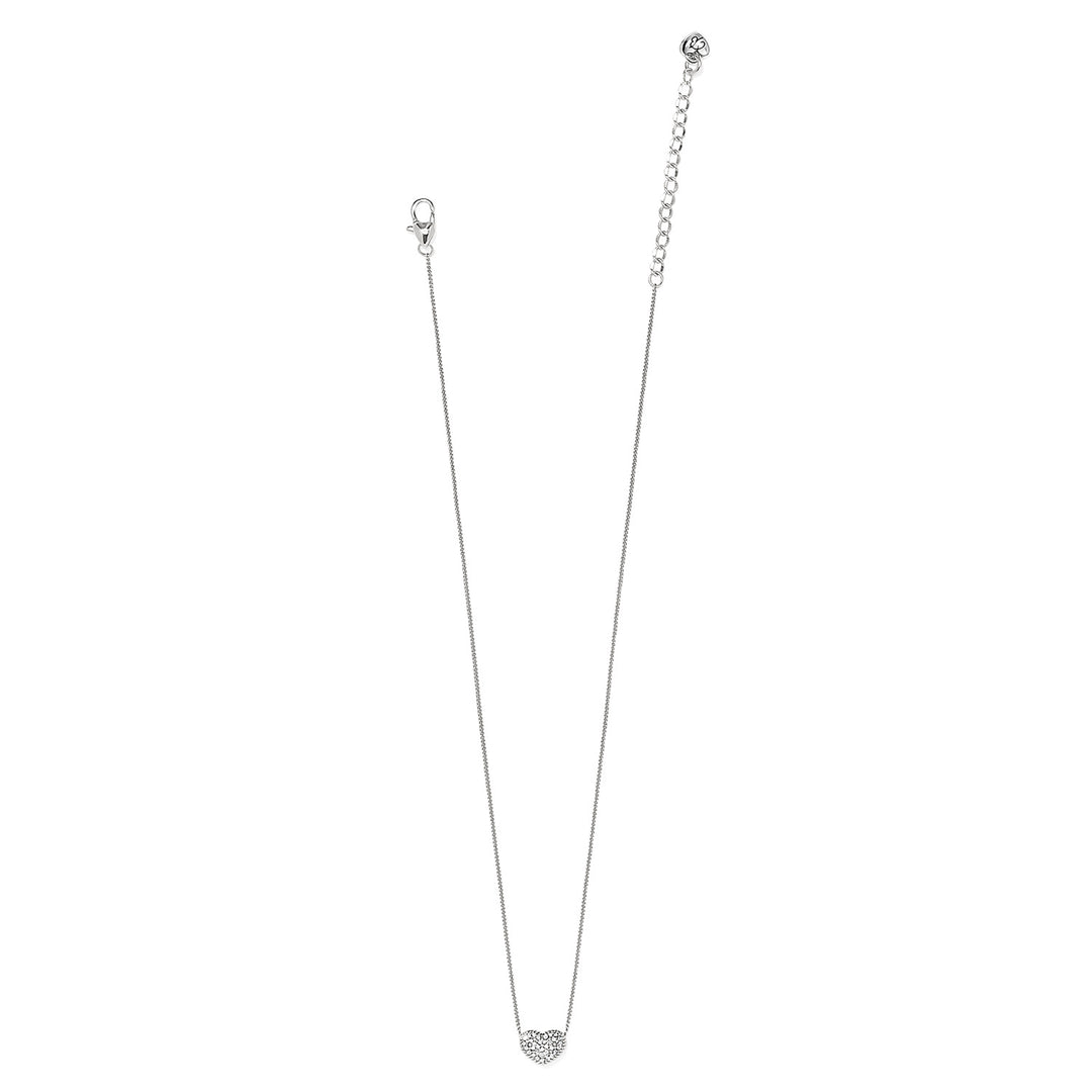 ILLUMINA CELESTE HEART PETITE NECKLACE - SILVER