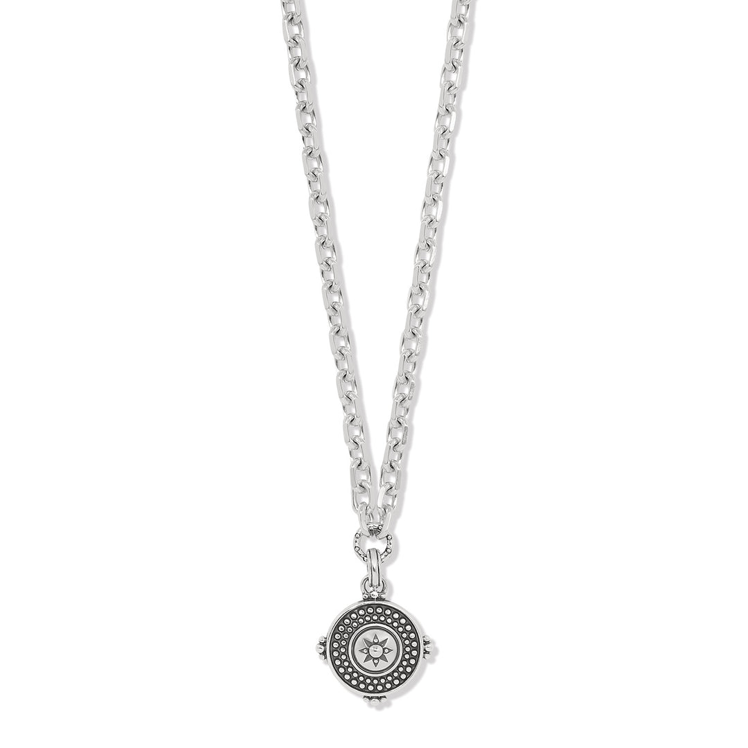 MOSAIC MOJAVE PENDANT NECKLACE - SILVER