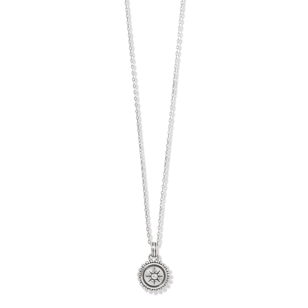 MOSAIC MOJAVE MINI PENDANT NECKLACE - SILVER