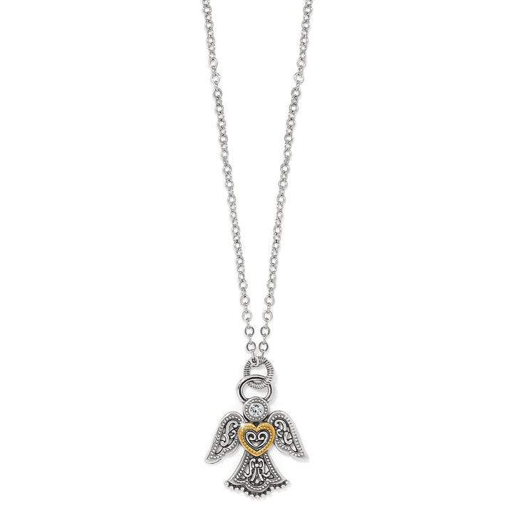 LOVING ANGEL NECKLACE - SILVER-GOLD
