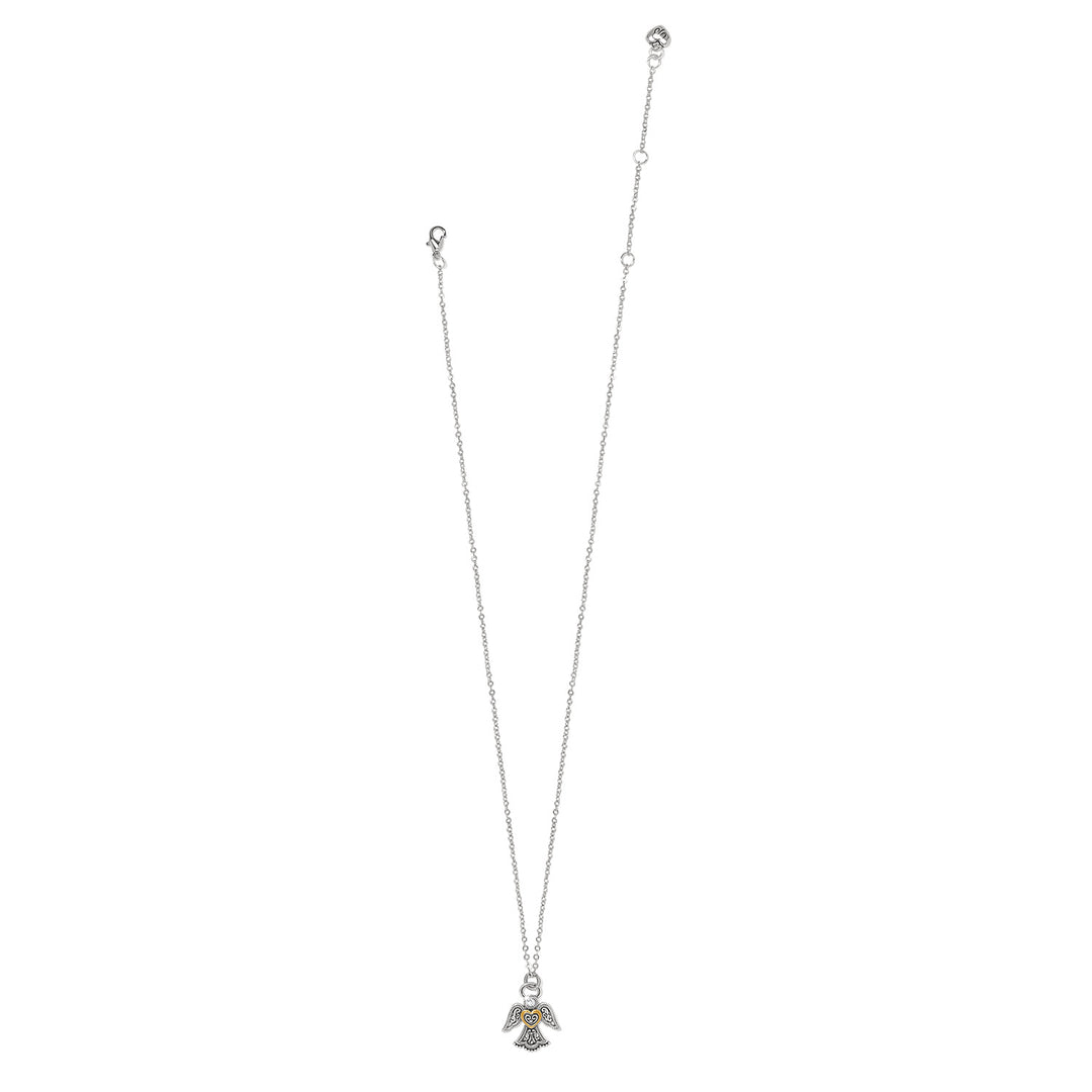 LOVING ANGEL NECKLACE - SILVER-GOLD