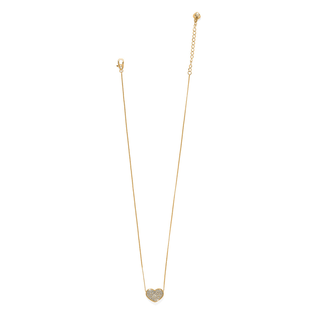 Illumina Celeste Heart Bold Necklace - Gold