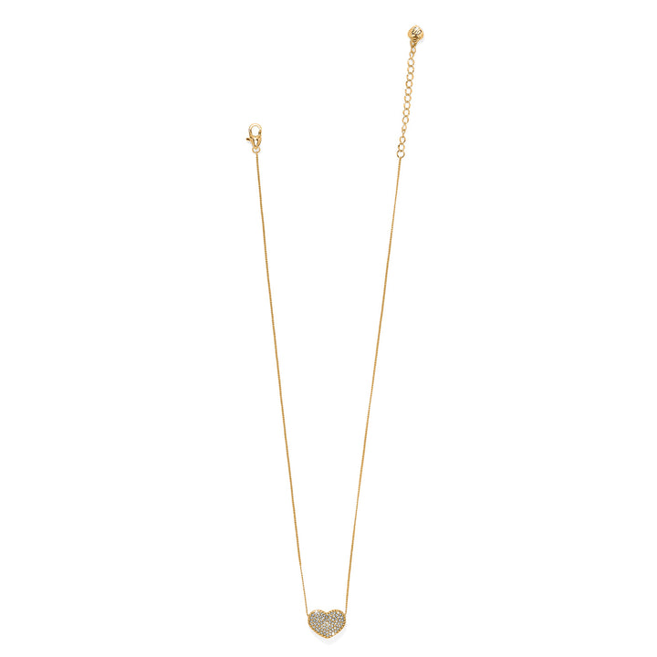 Illumina Celeste Heart Bold Necklace - Gold
