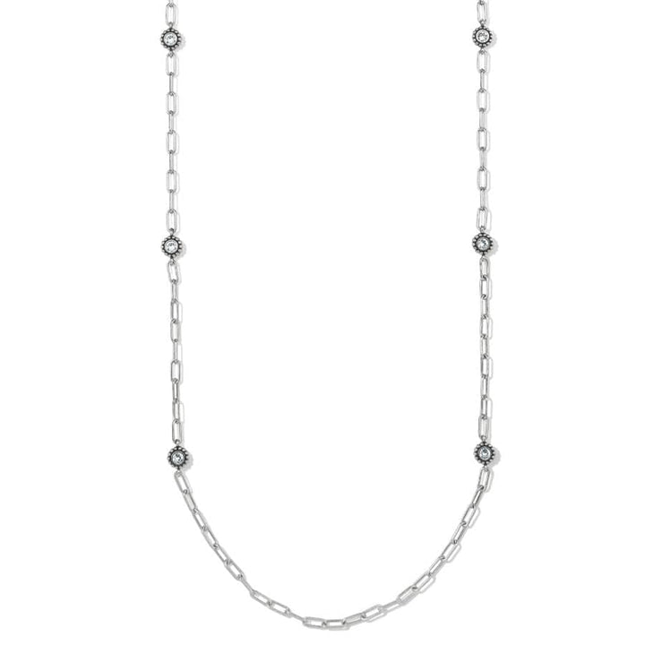 TWINKLE LINX LONG NECKLACE - SILVER