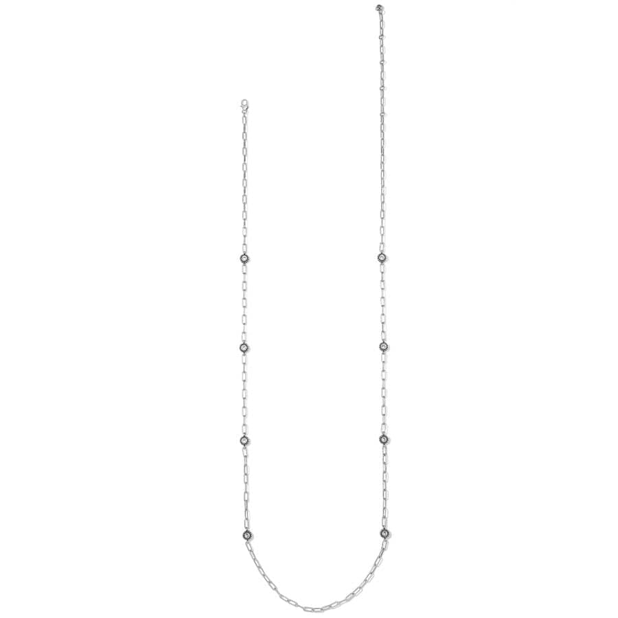 TWINKLE LINX LONG NECKLACE - SILVER