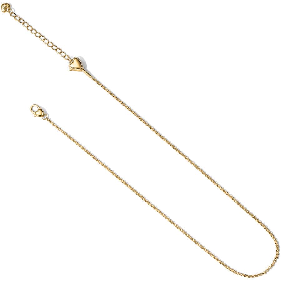VIVI DELICATE PETITE CHARM NECKLACE - GOLD