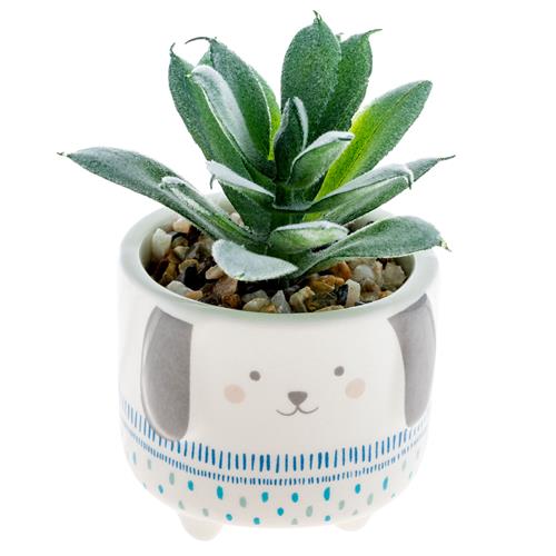 SHAPED SUCCULENT POT - DOG