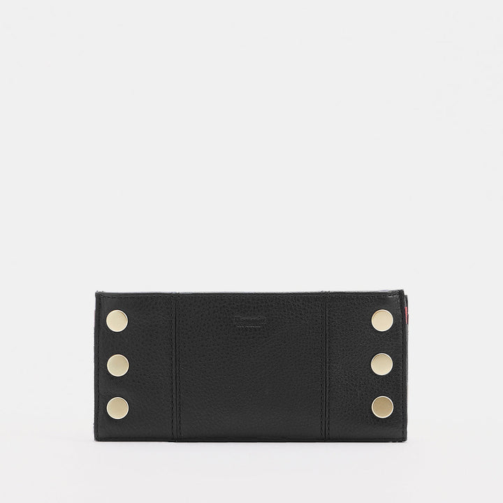 HAMMITT 110 NORTH WALLET - BLACK/BRUSHED GOLD