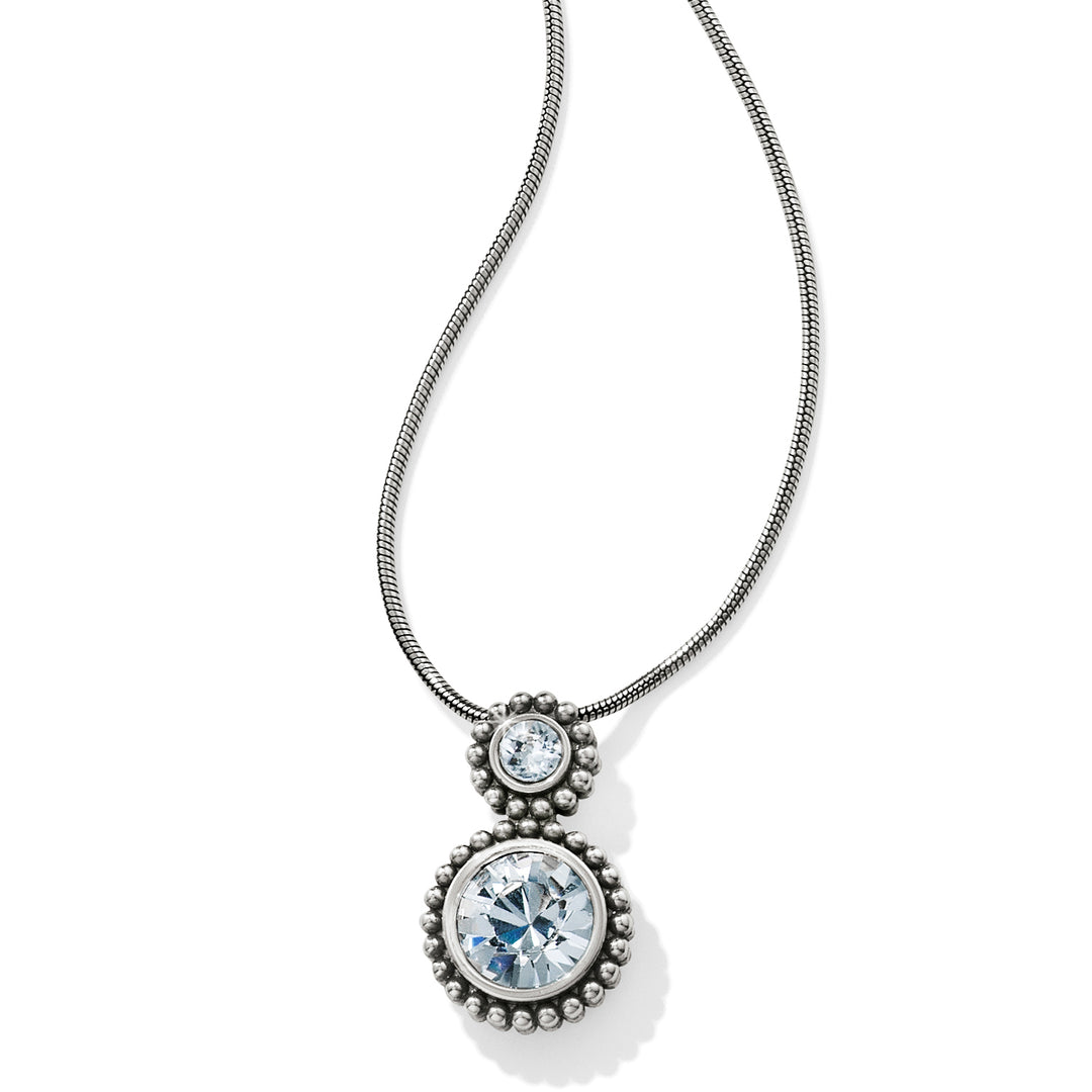 TWINKLE DUO NECKLACE - SILVER