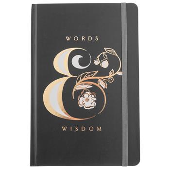 HARDBOUND JOURNAL - WORDS & WISDOM