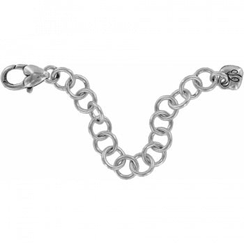 SHORT NECKLACE EXTENDER 3" - SILVER