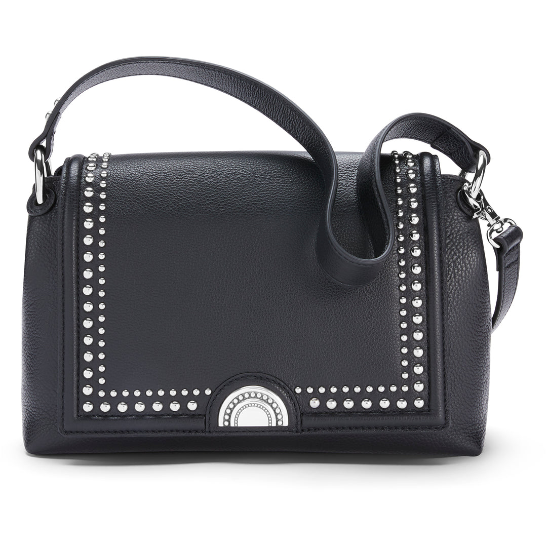 JAZZ MEDIUM FLAP BAG - BLACK