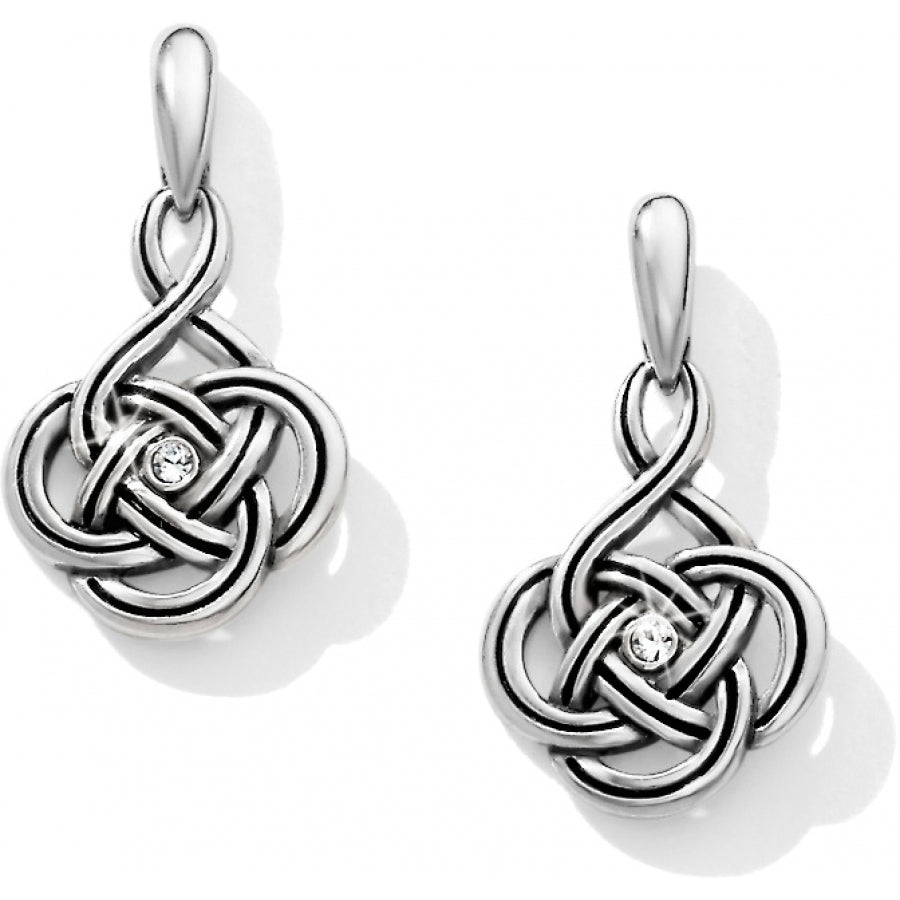 INTERLOK PETITE POST DROP EARRINGS