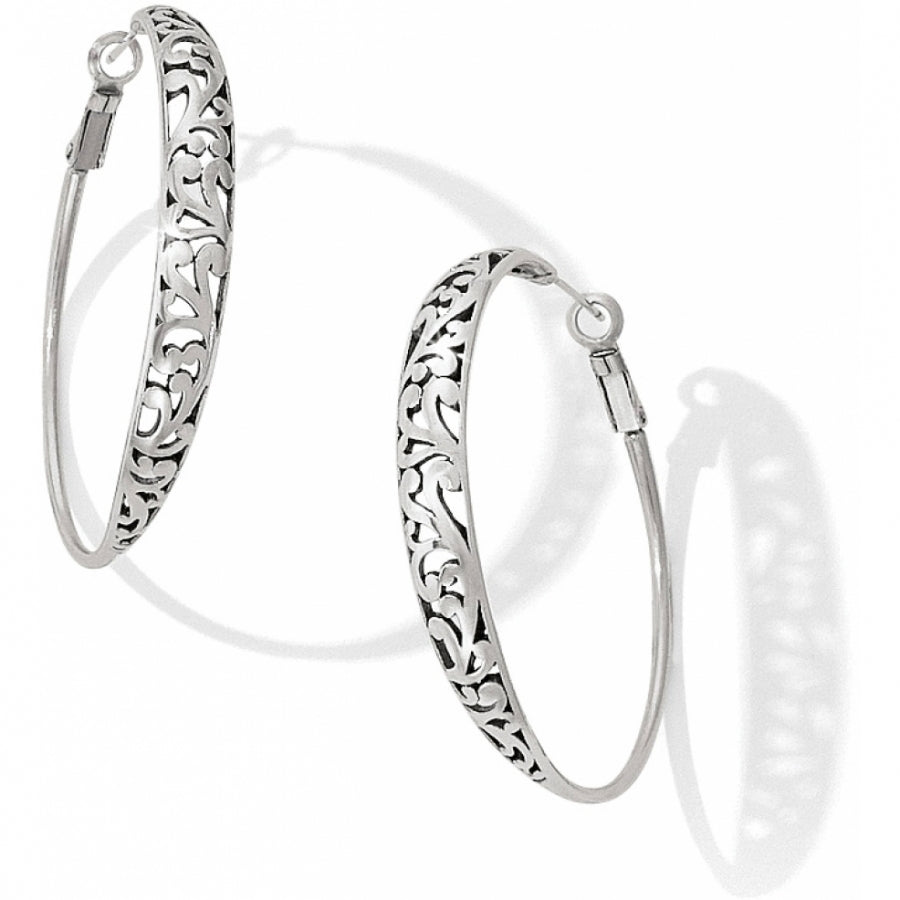 ELORA HOOP LEVERBACK EARRINGS
