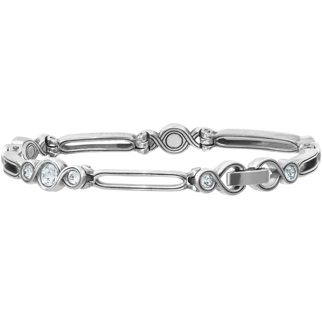 INFINITY SPARKLE BRACELET - SILVER