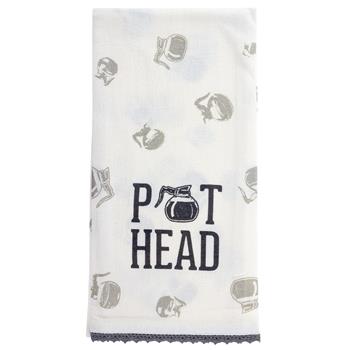 FLOUR SACK TOWEL POT HEAD