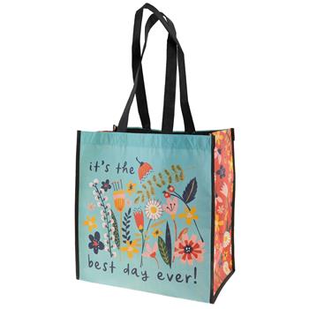 RECYCLED LARGE GIFT BAG - BEST DAY EVER