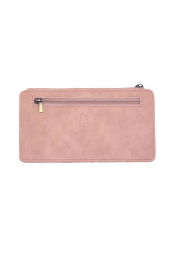 NEW KARA MINI WALLET - PIGGY PINK