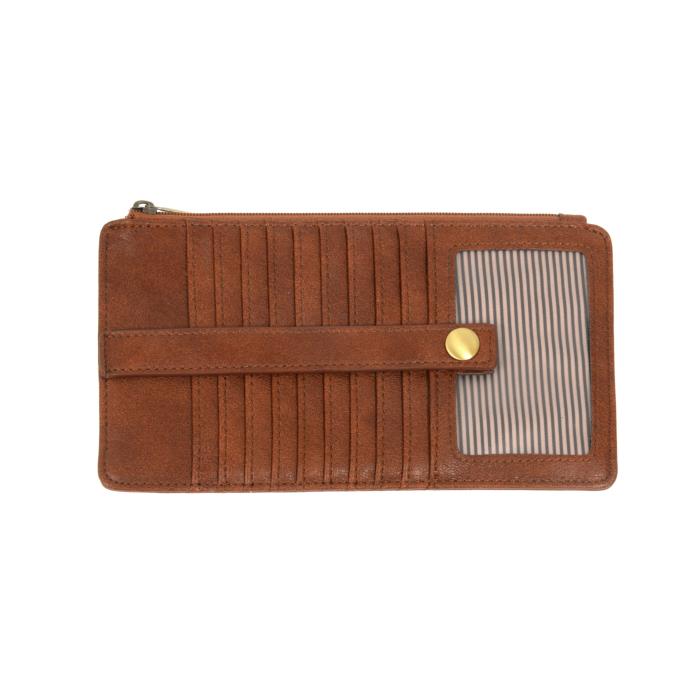 NEW KARA MINI WALLET - SADDLE
