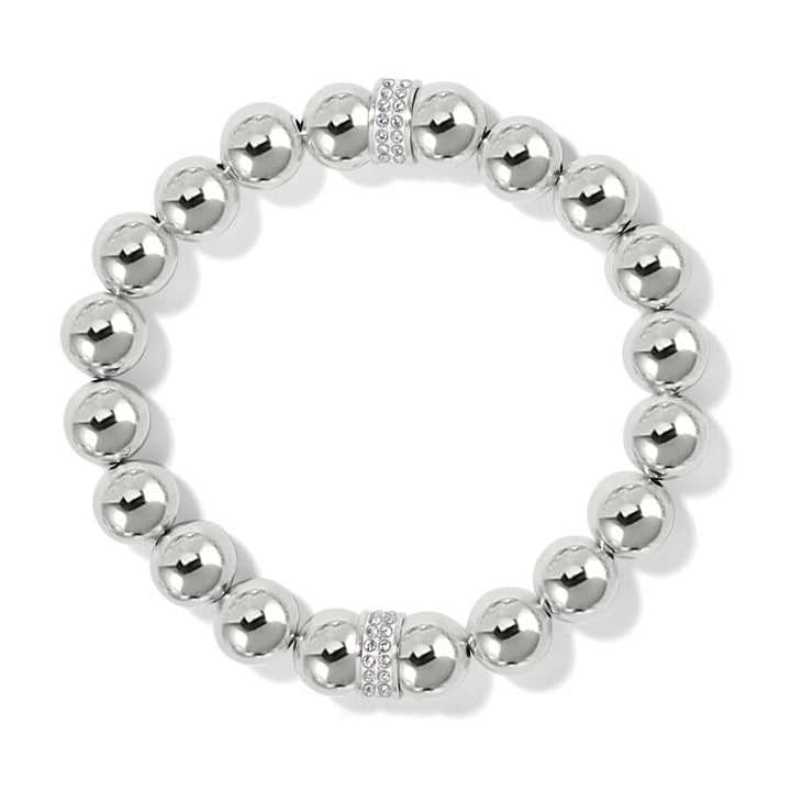 MERIDIAN STRETCH BRACELET - SILVER