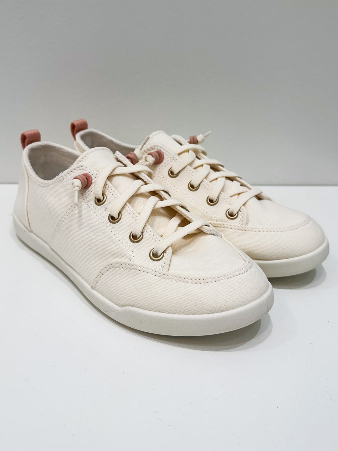 VIONIC PISMO 2.0 CASUAL TWILL SNEAKERS - IVORY