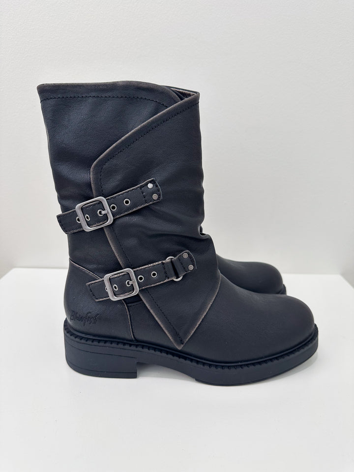 BLOWFISH VENICE 2 MID-SHALF BOOT - BLACK