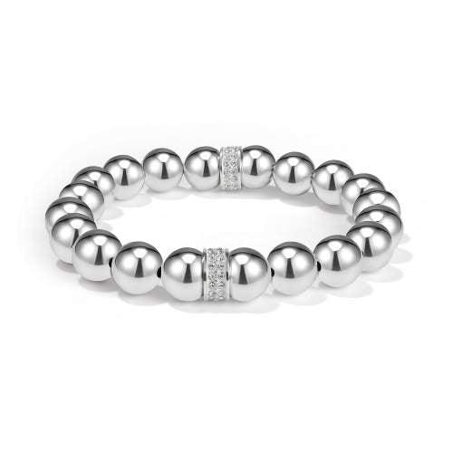 MERIDIAN STRETCH BRACELET - SILVER