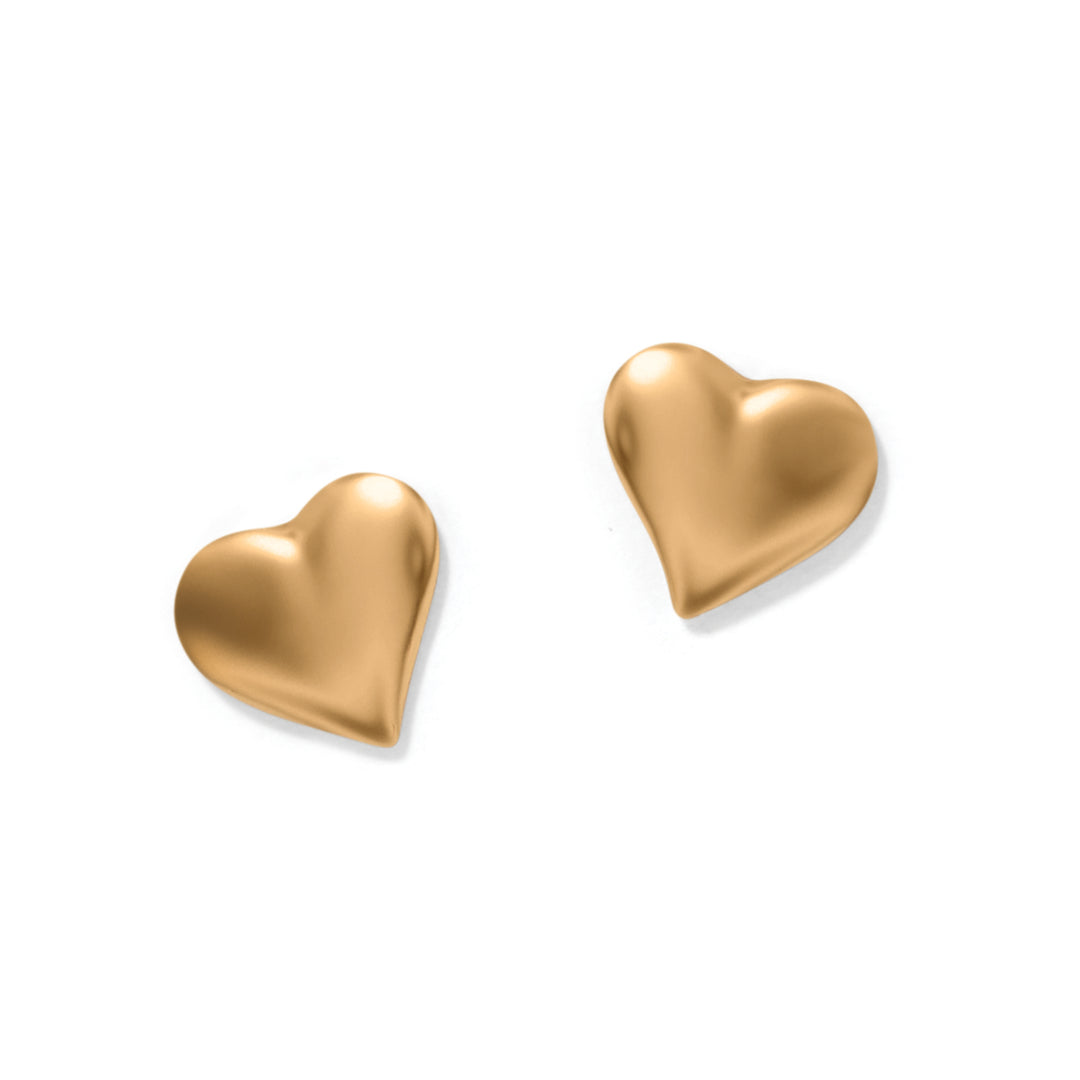 YOUNG AT HEART MINI POST EARRINGS - GOLD