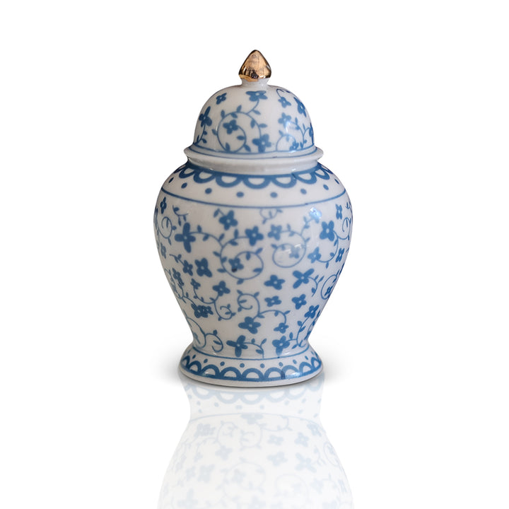 ginger jar /blue/white jar MINI