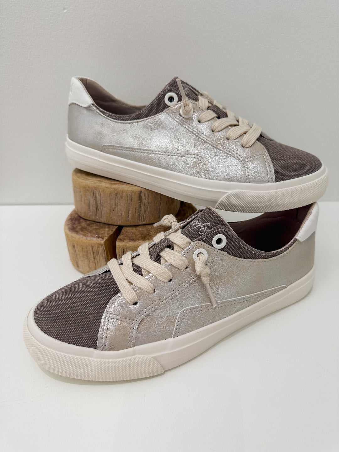 BLOWFISH MARTINA TOO SLIP ON SNEAKER - SILVER MULTI